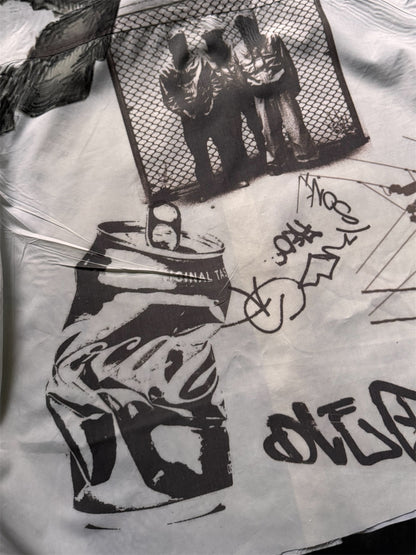 “News” 1/1 white shirt