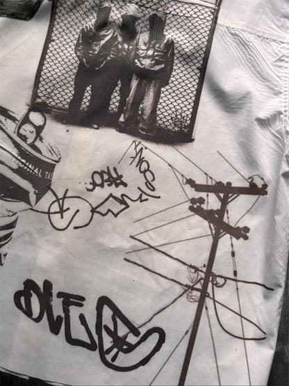 “News” 1/1 white shirt