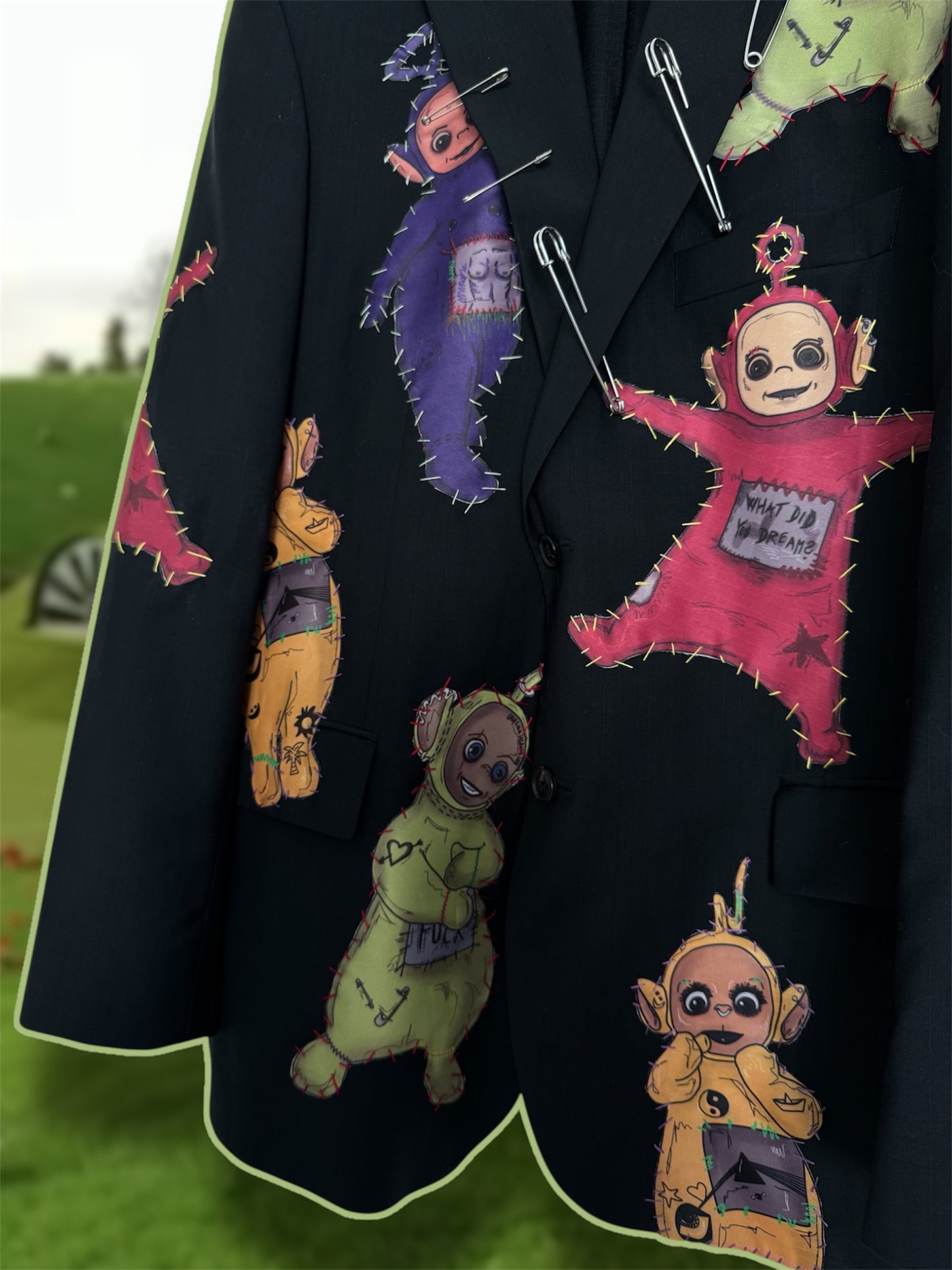 “Teletubbies” remade blazer