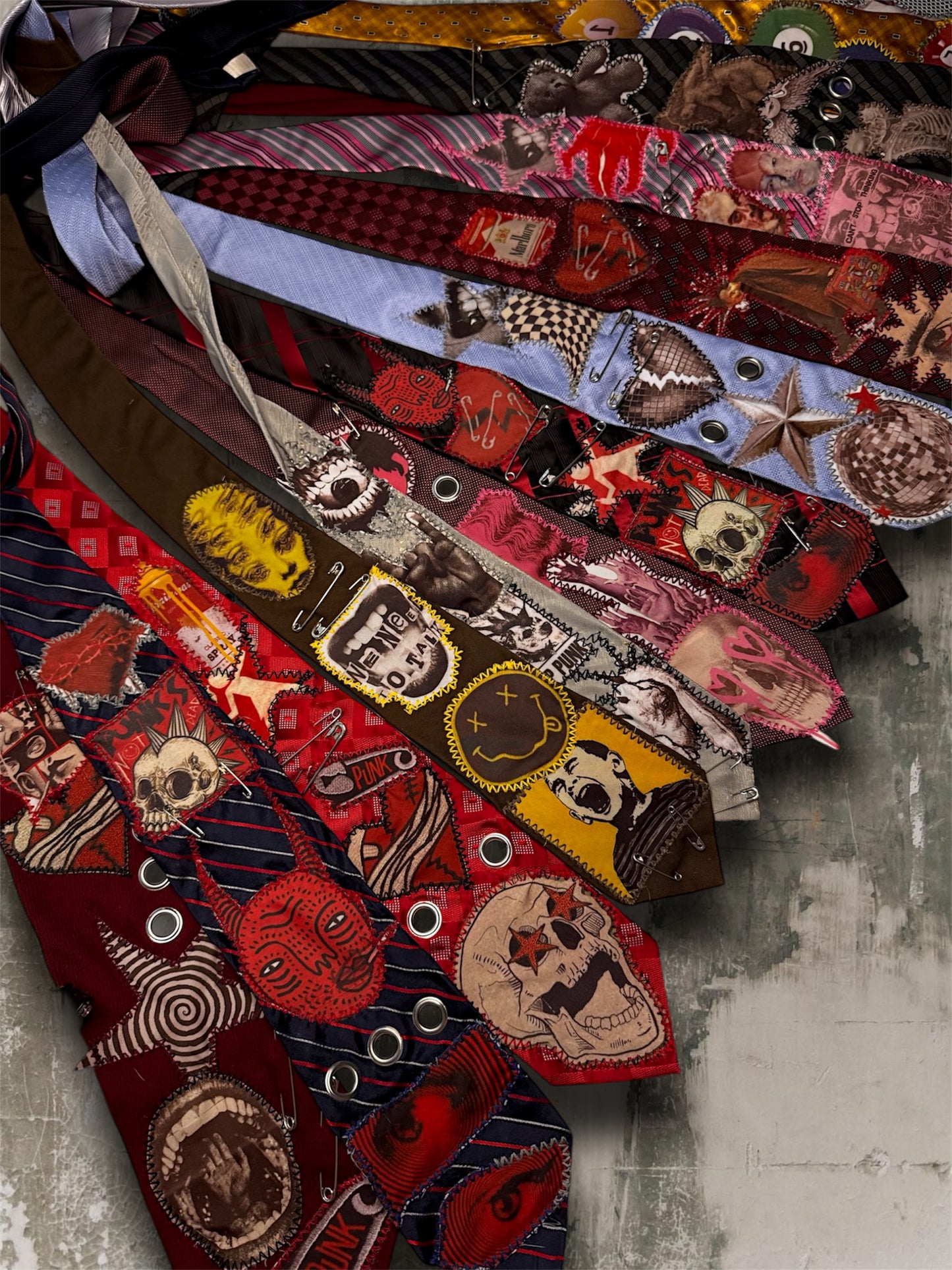 Punk ties 4th (15x)