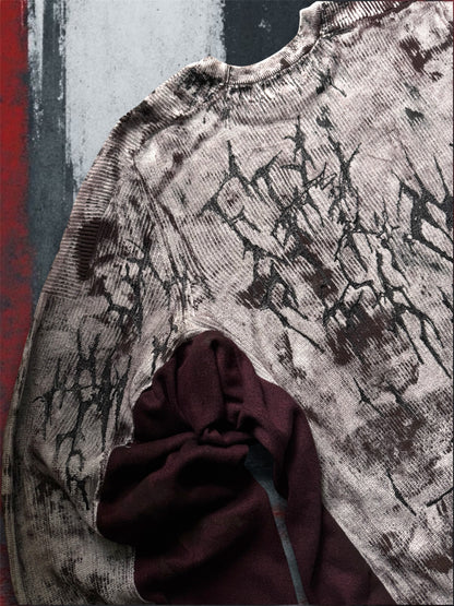 “Angels see” 1/1 sweater