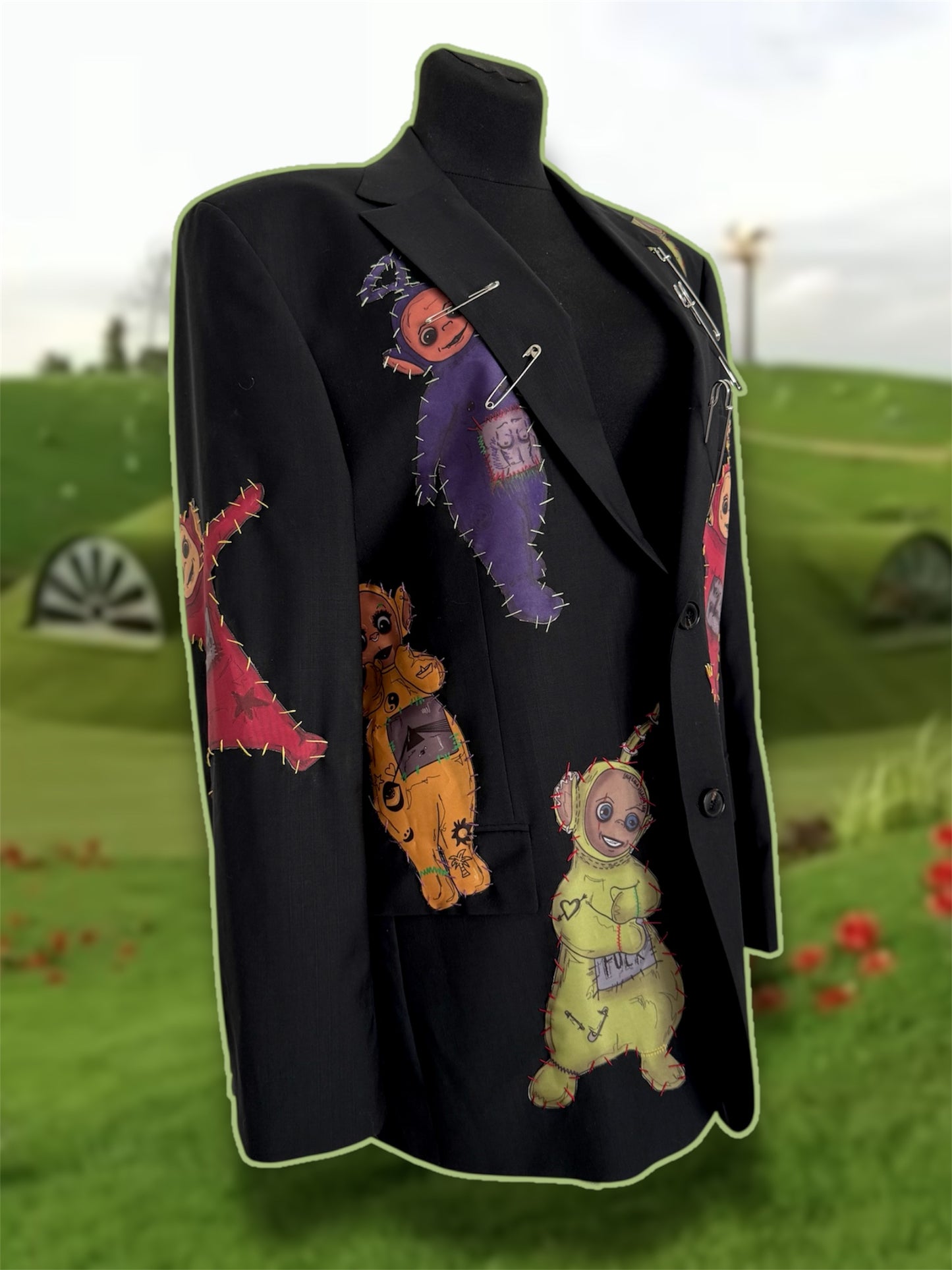 “Teletubbies” remade blazer