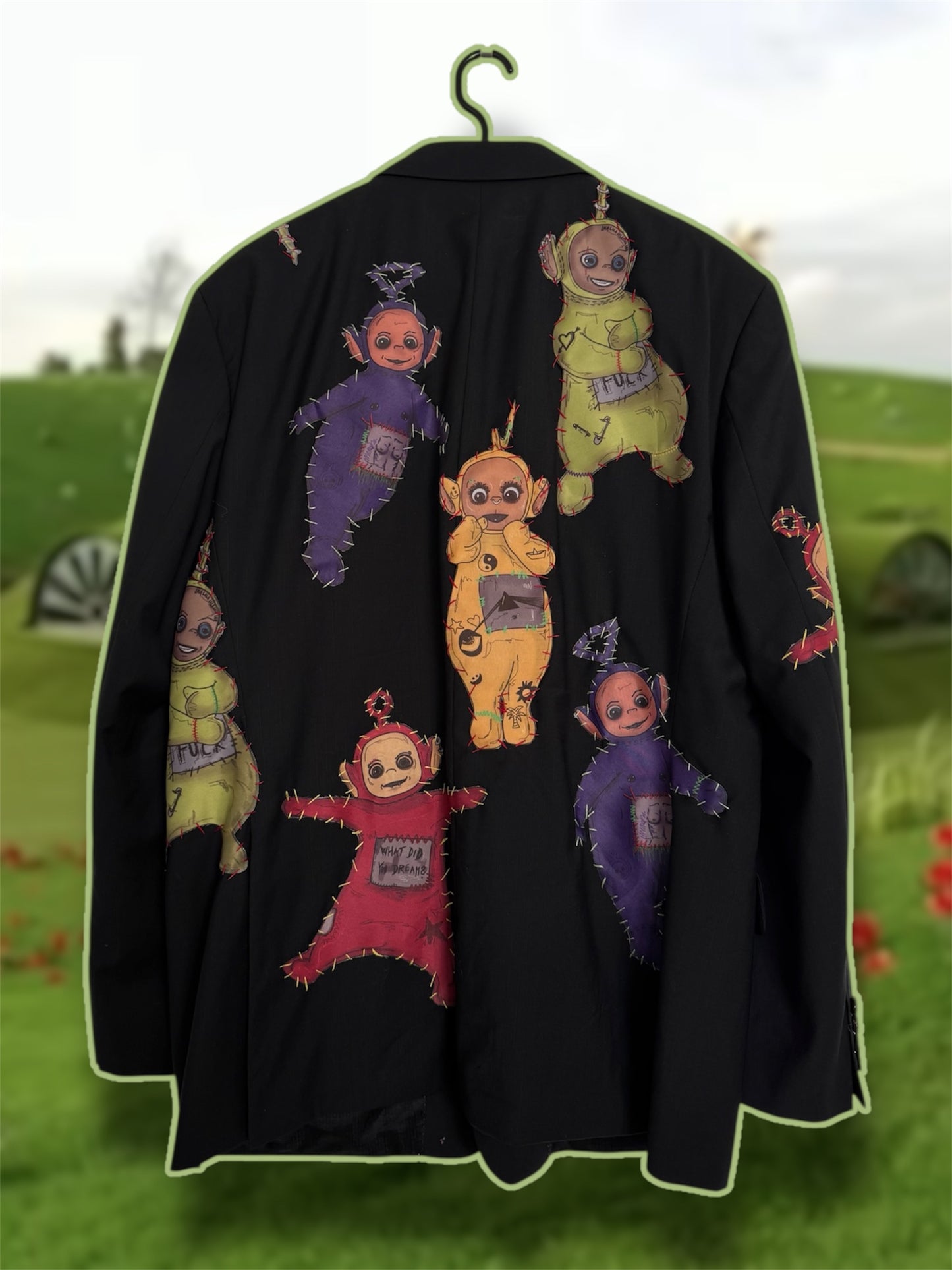 “Teletubbies” remade blazer