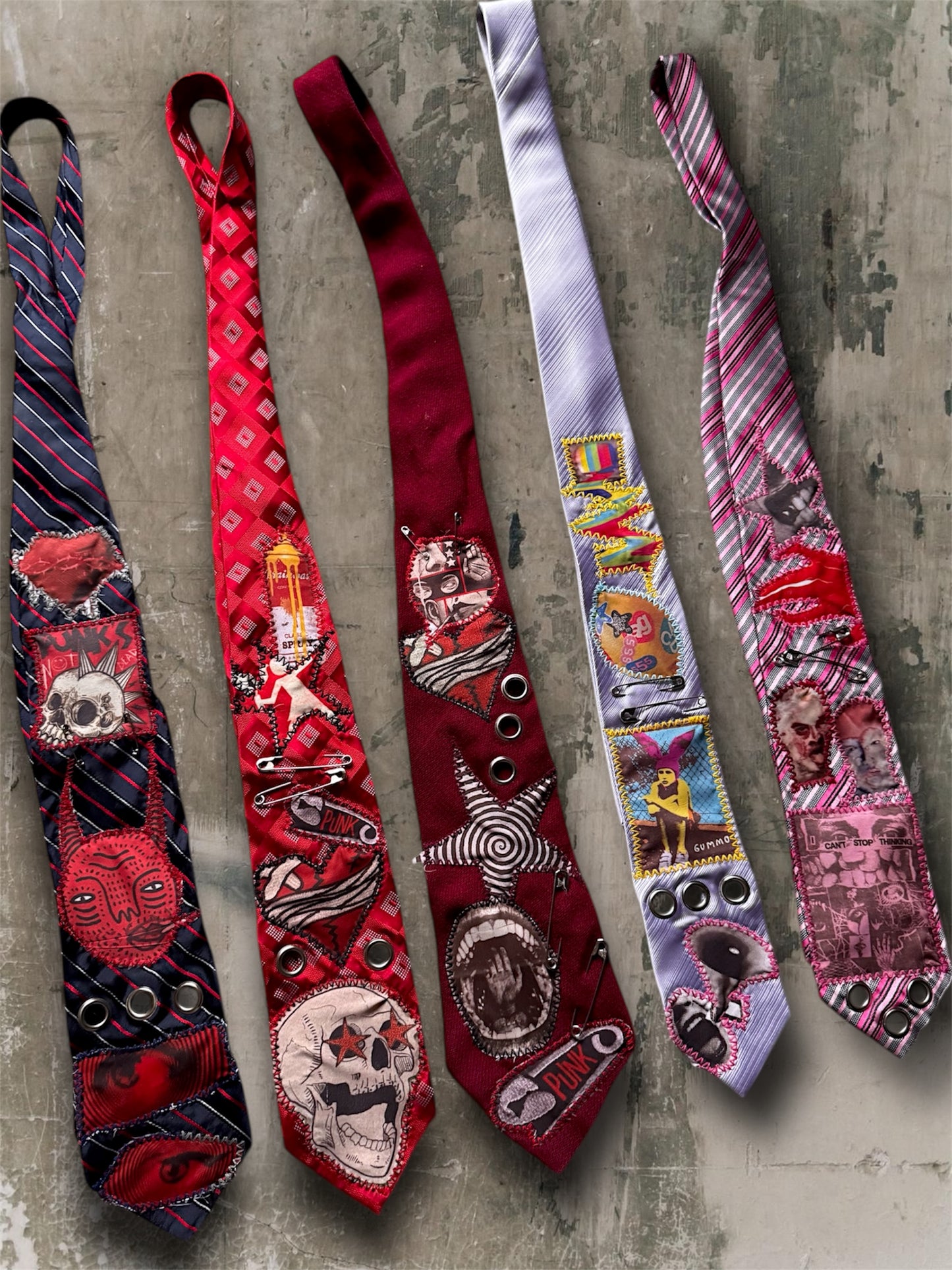 Punk ties 4th (15x)