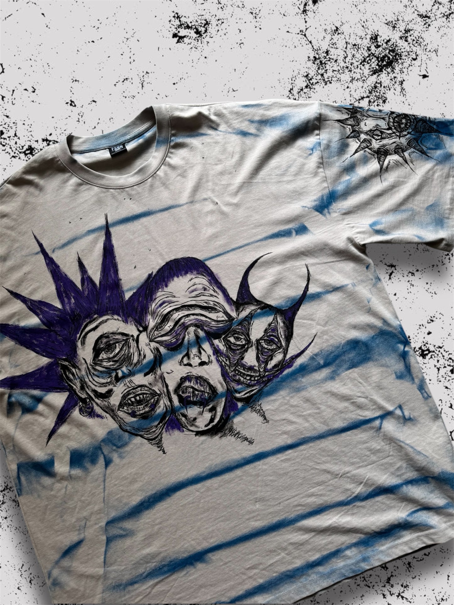 “Together” Hand painted T-shirt
