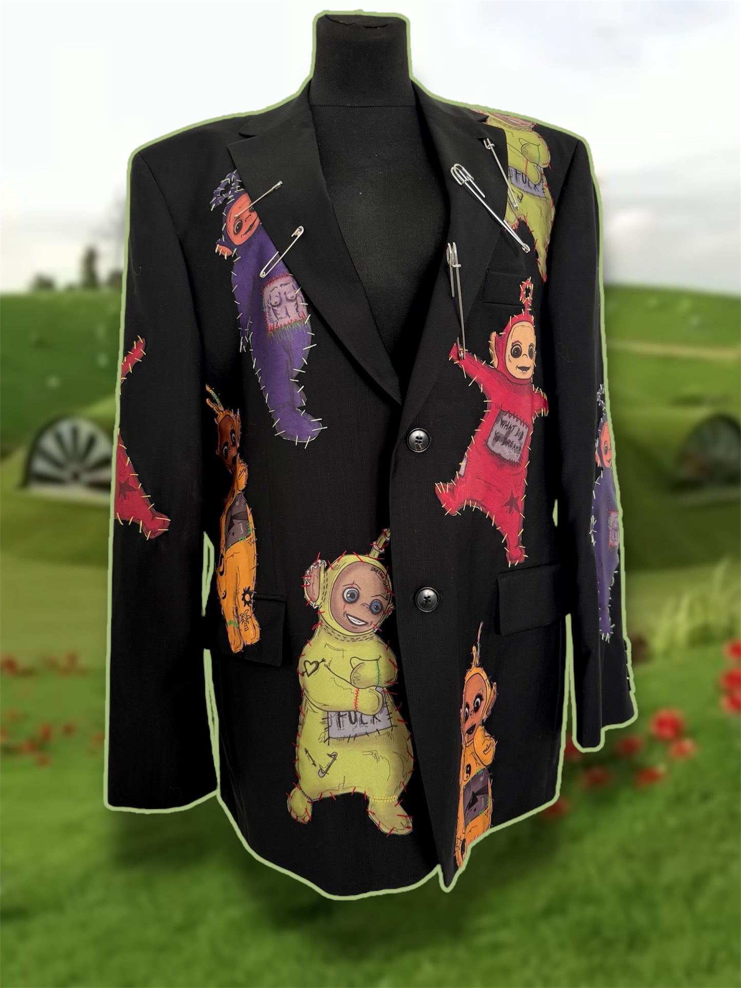 “Teletubbies” remade blazer