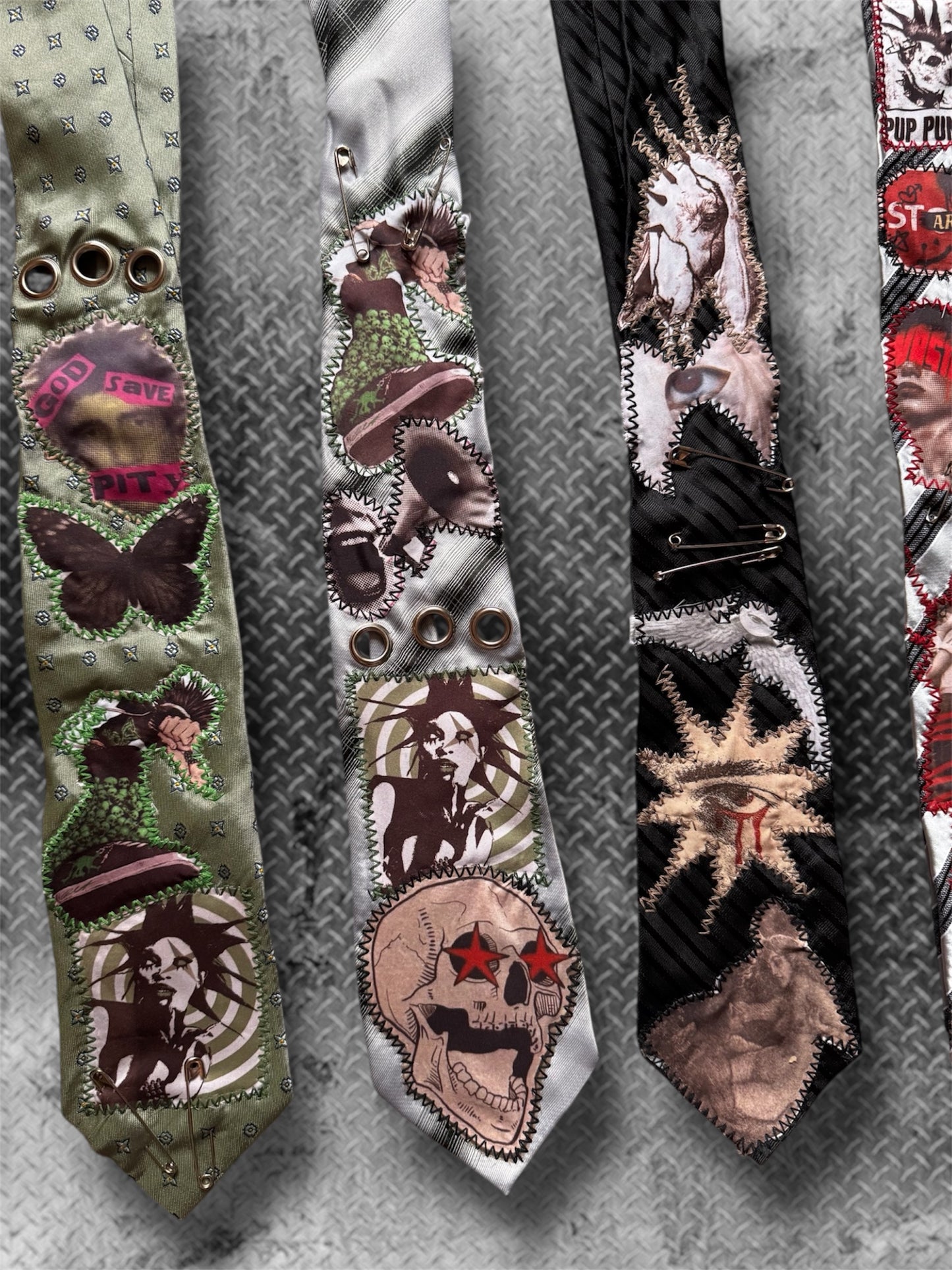 Punk ties 3rd (12x)