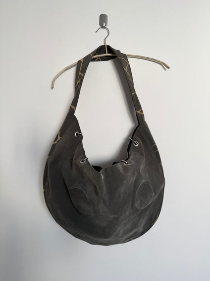 Large bag in khaki colour