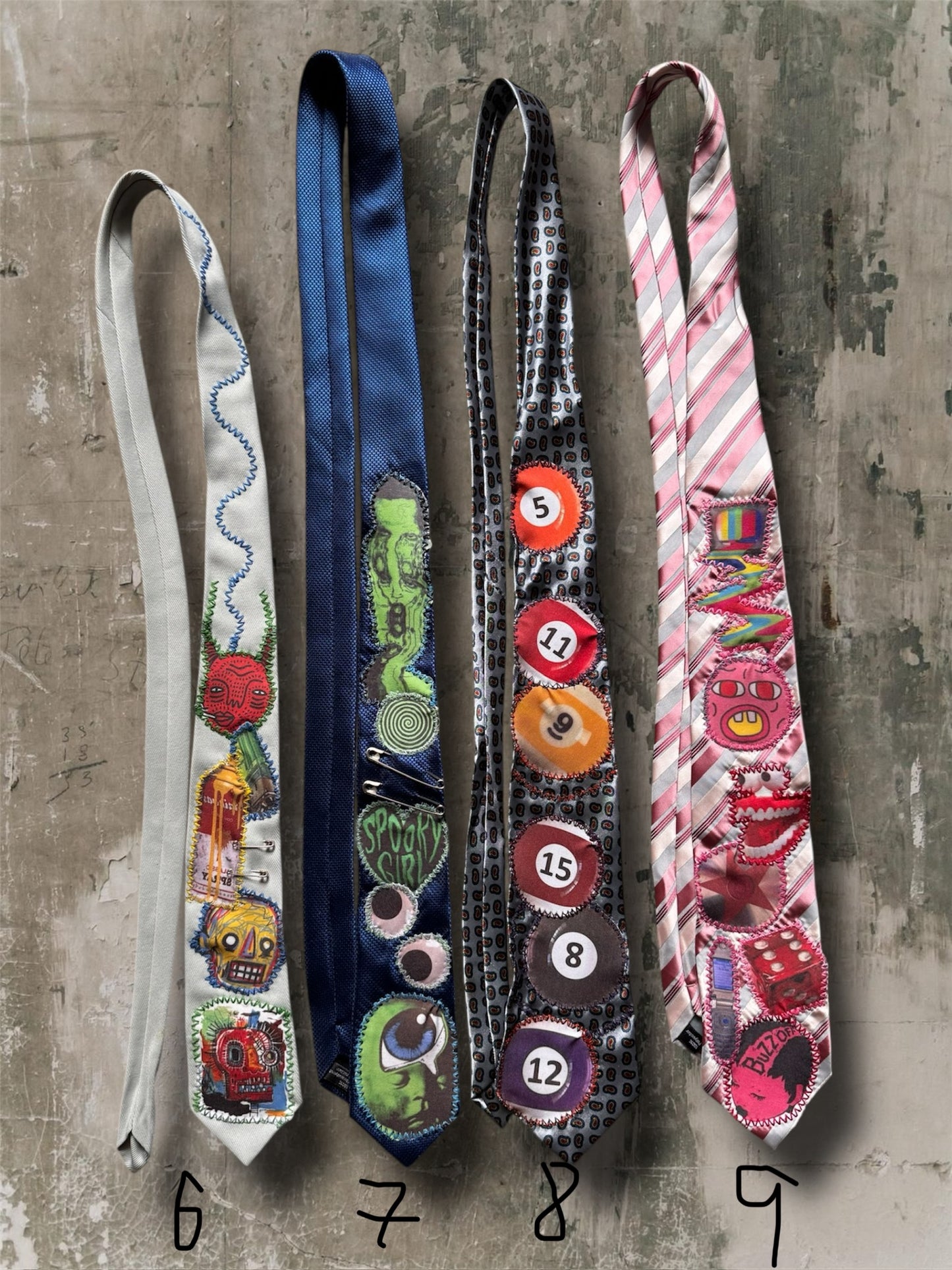 Punk ties 1st (9x)