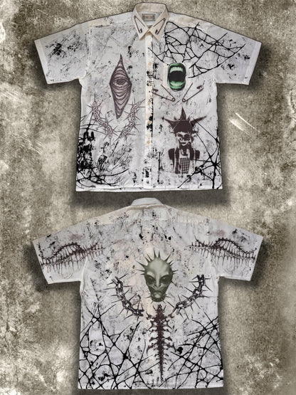 “Alien Bert” upcycled shirt