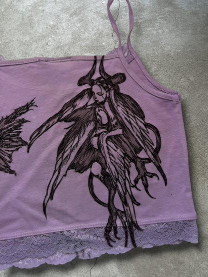 Alternative style crop top