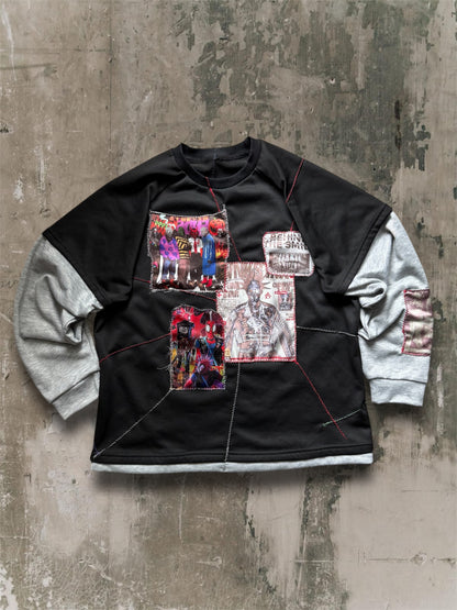 “Punk web” sweatshirt