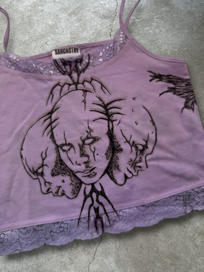 Alternative style crop top