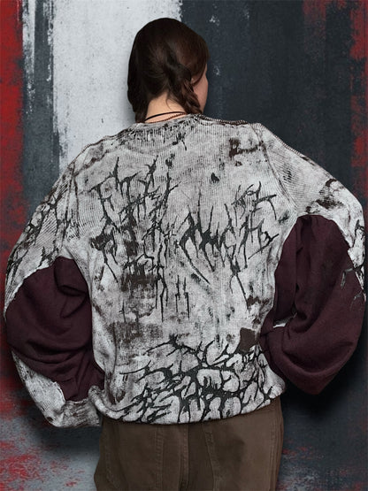 “Angels see” 1/1 sweater