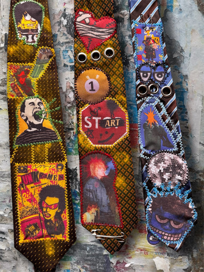 Punk ties 2nd (6x)
