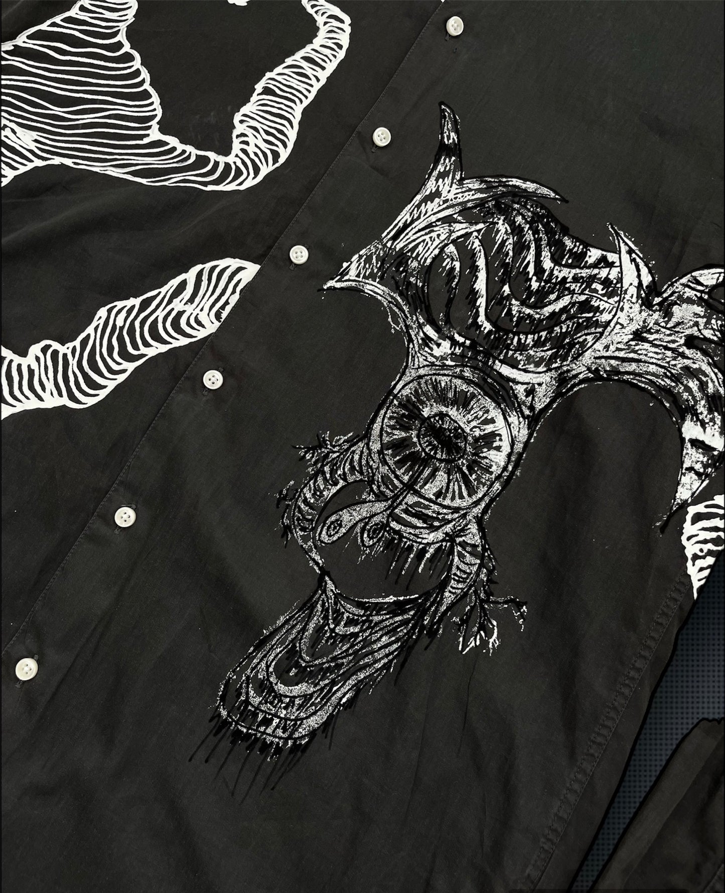 “Squiggles” grey shirt