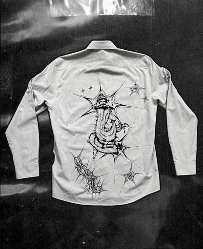 “EATING GOD” punk/alt style shirt