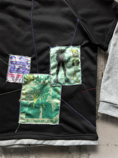 “Punk web” sweatshirt