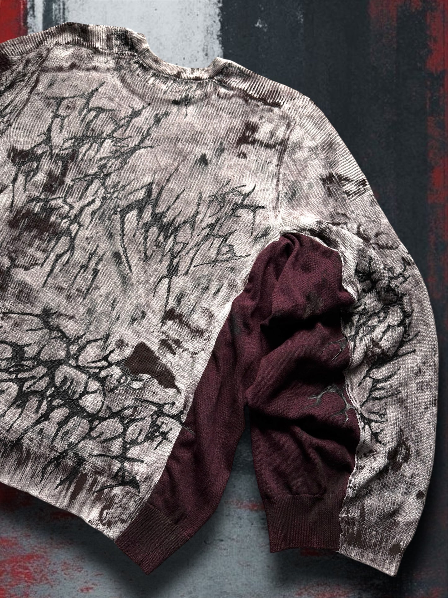 “Angels see” 1/1 sweater