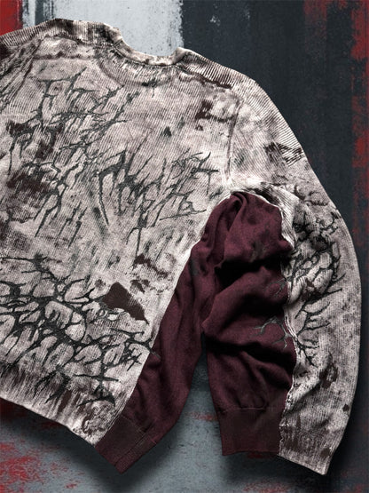 “Angels see” 1/1 sweater