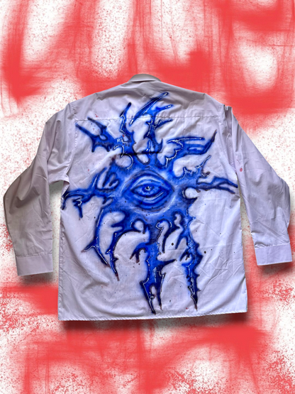 1/1 Painted lilac shirt