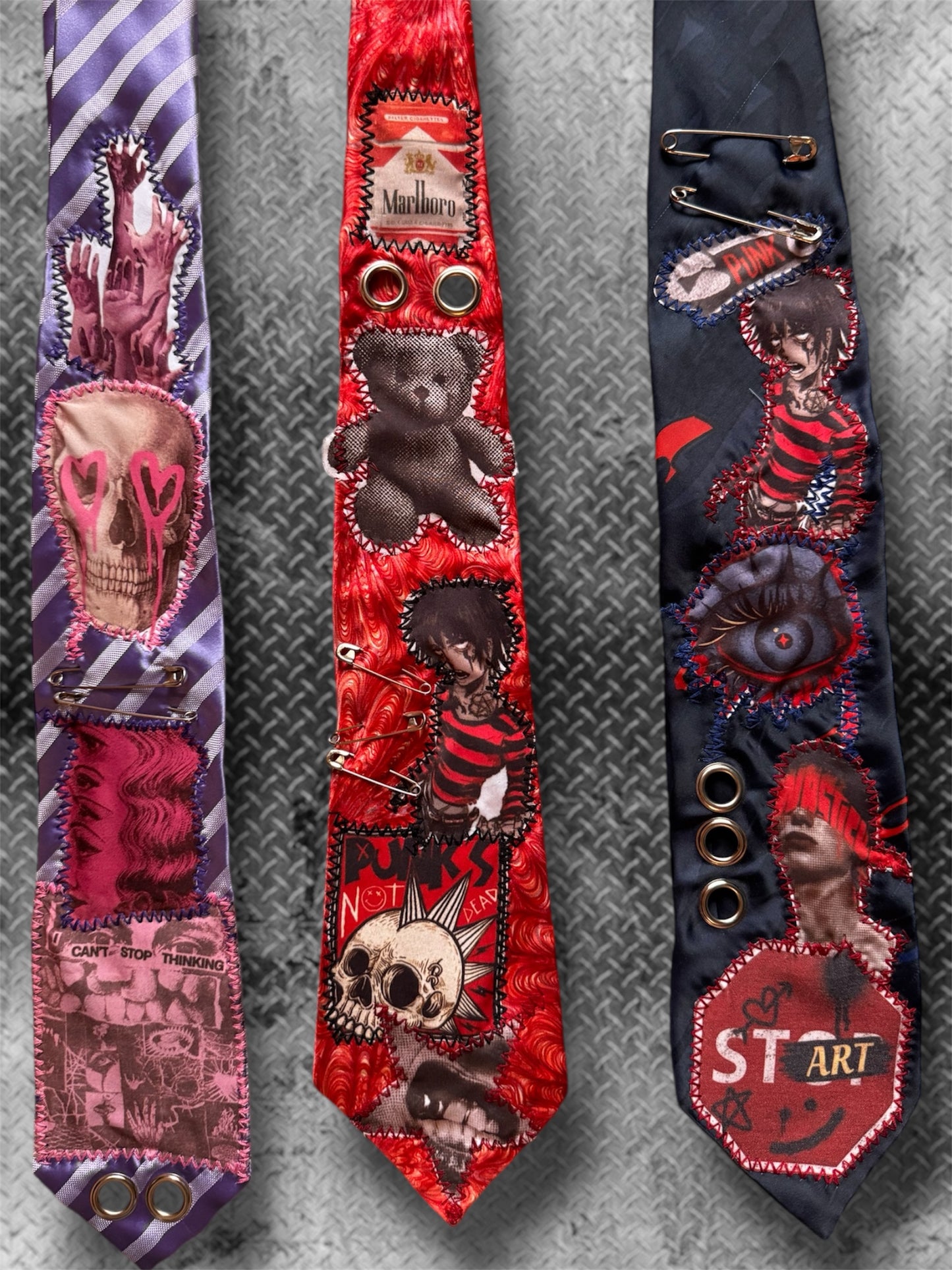 Punk ties 3rd (12x)
