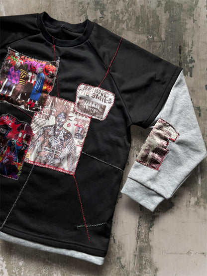 “Punk web” sweatshirt