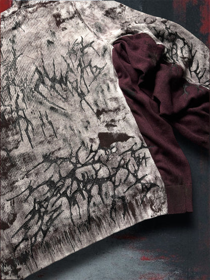 “Angels see” 1/1 sweater