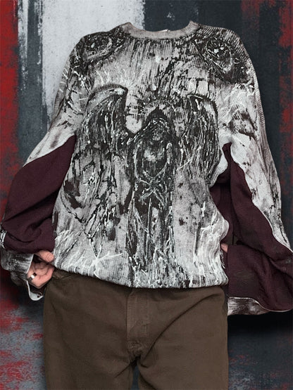 “Angels see” 1/1 sweater