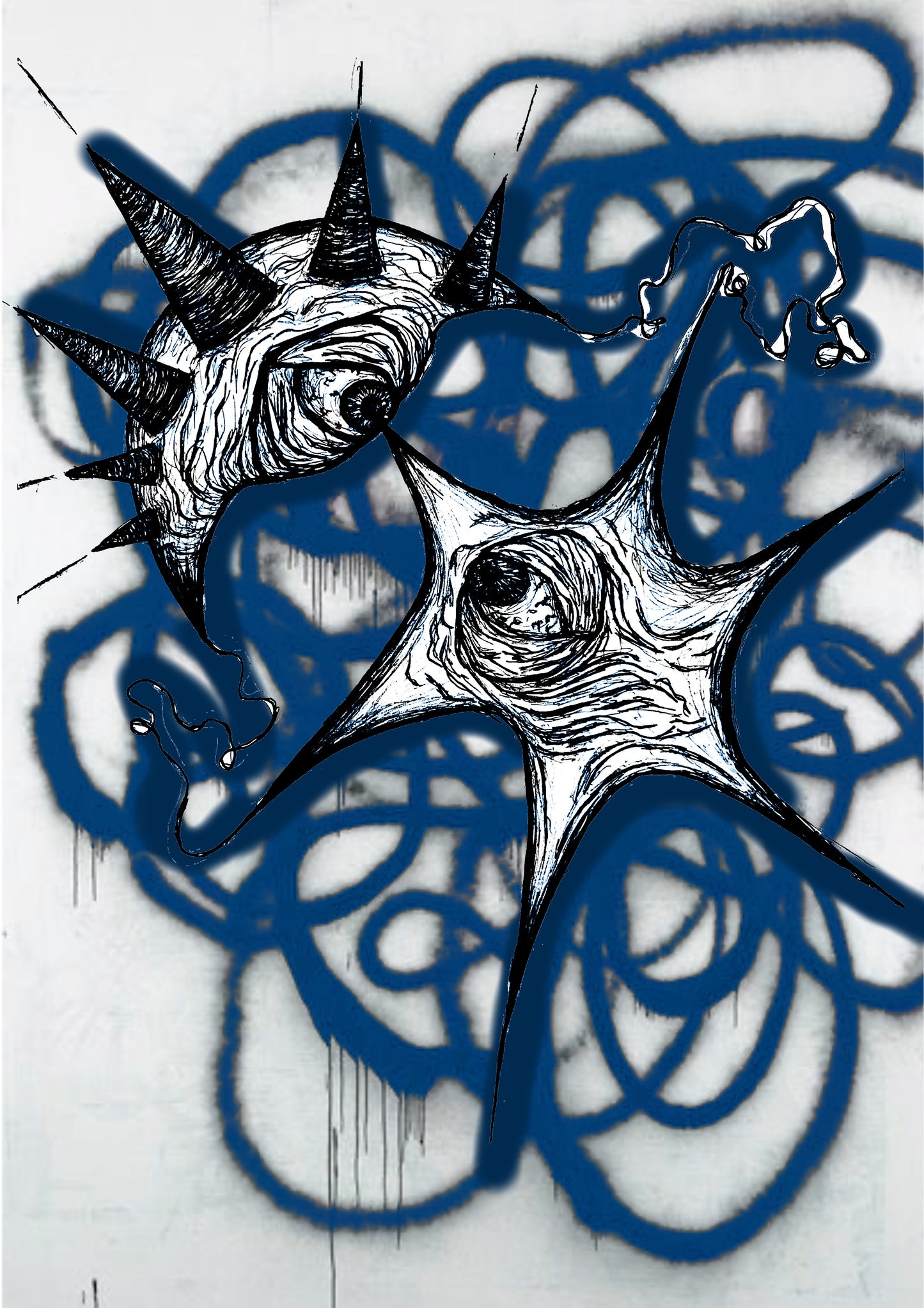 ”Moon love” art print