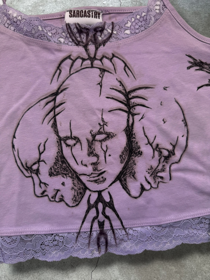 Alternative style crop top