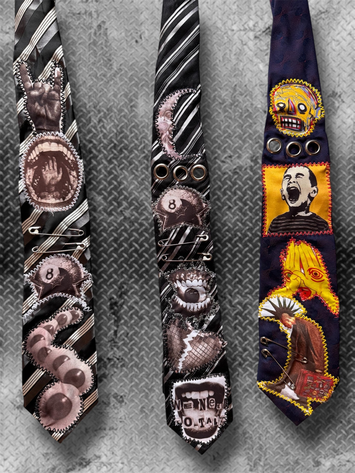 Punk ties 3rd (12x)