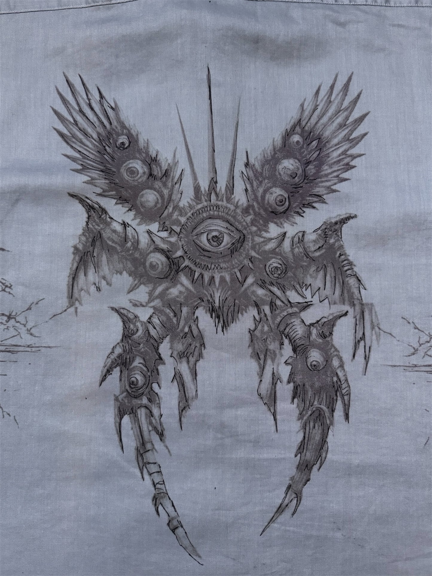 “Angel protection” remade grey shirt