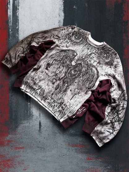 “Angels see” 1/1 sweater
