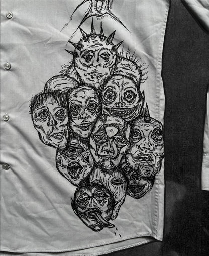 “EATING GOD” punk/alt style shirt