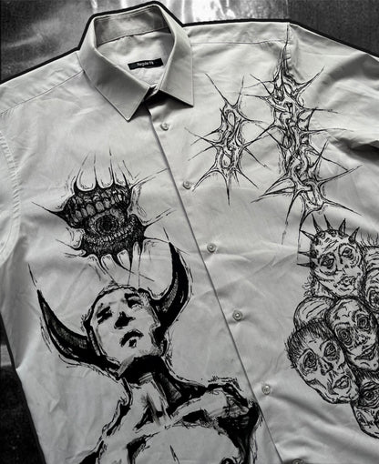 “EATING GOD” punk/alt style shirt