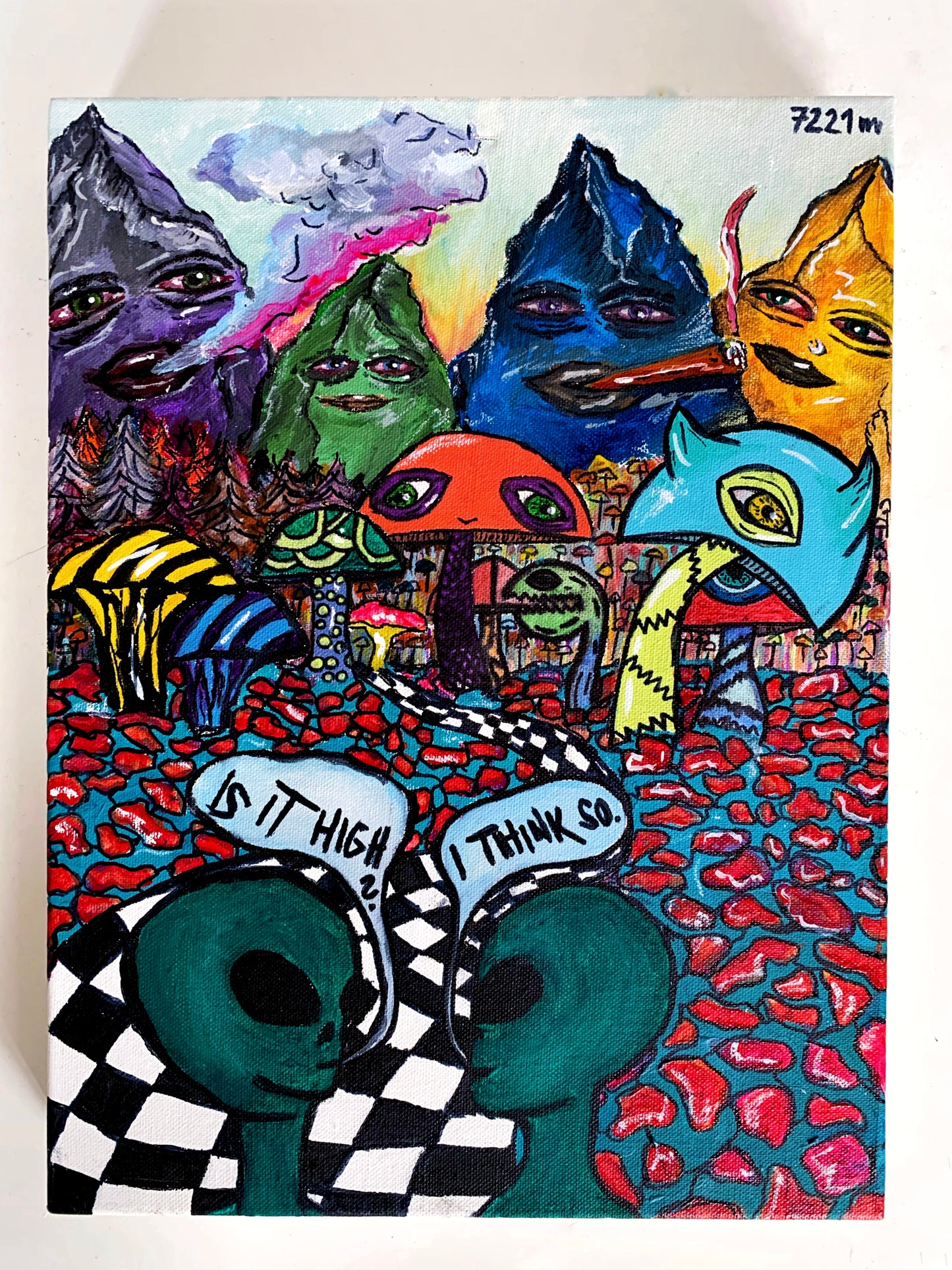 “IS IT HIGH?” art print