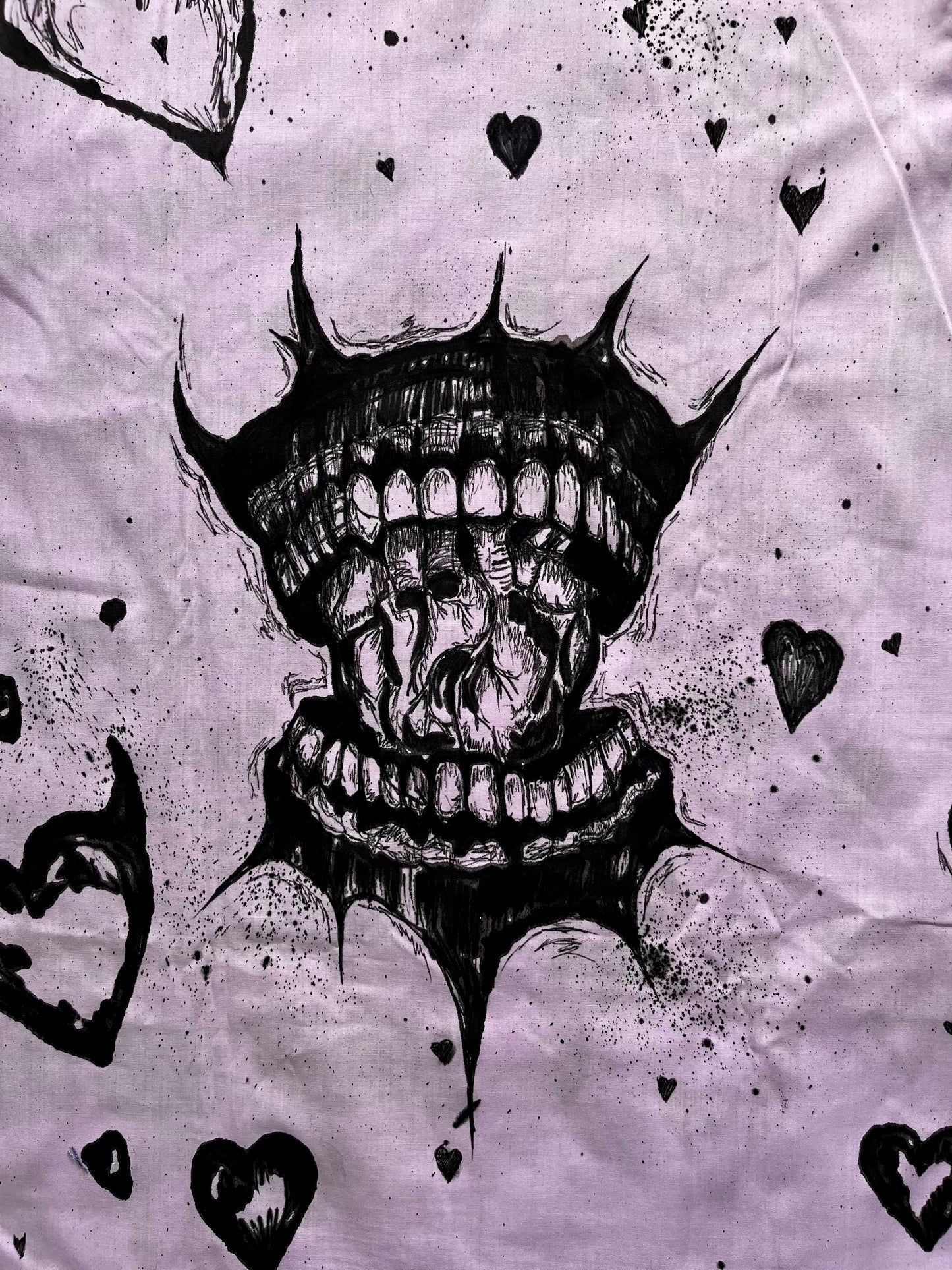 “LOVE ME ANYWAY” purple shirt