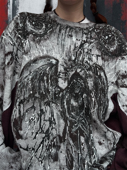 “Angels see” 1/1 sweater