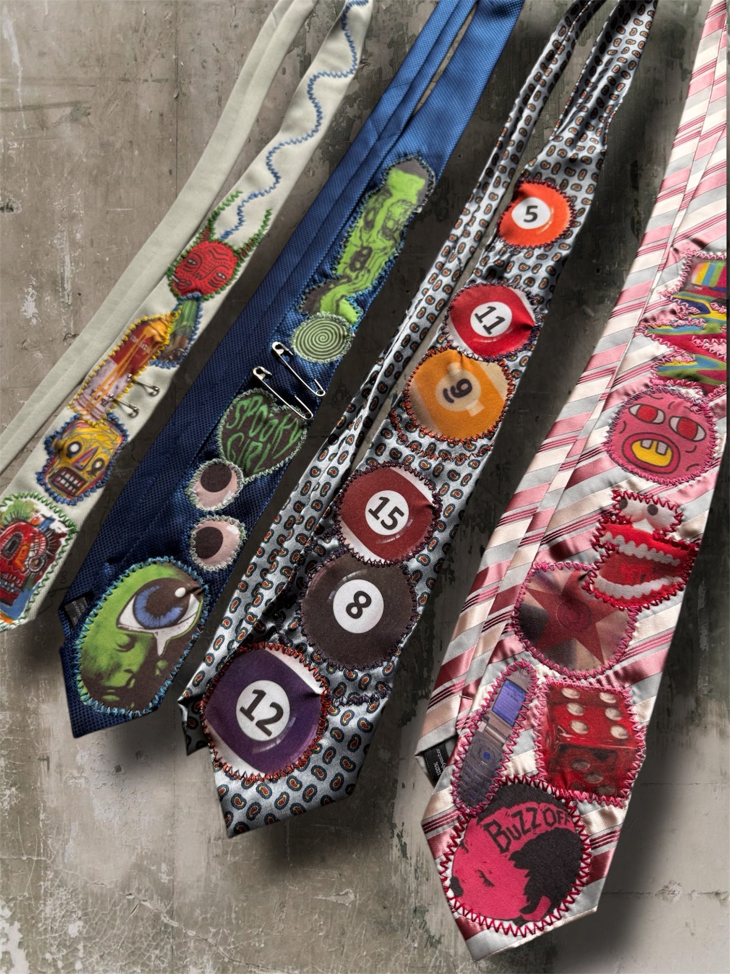Punk ties 1st (9x)