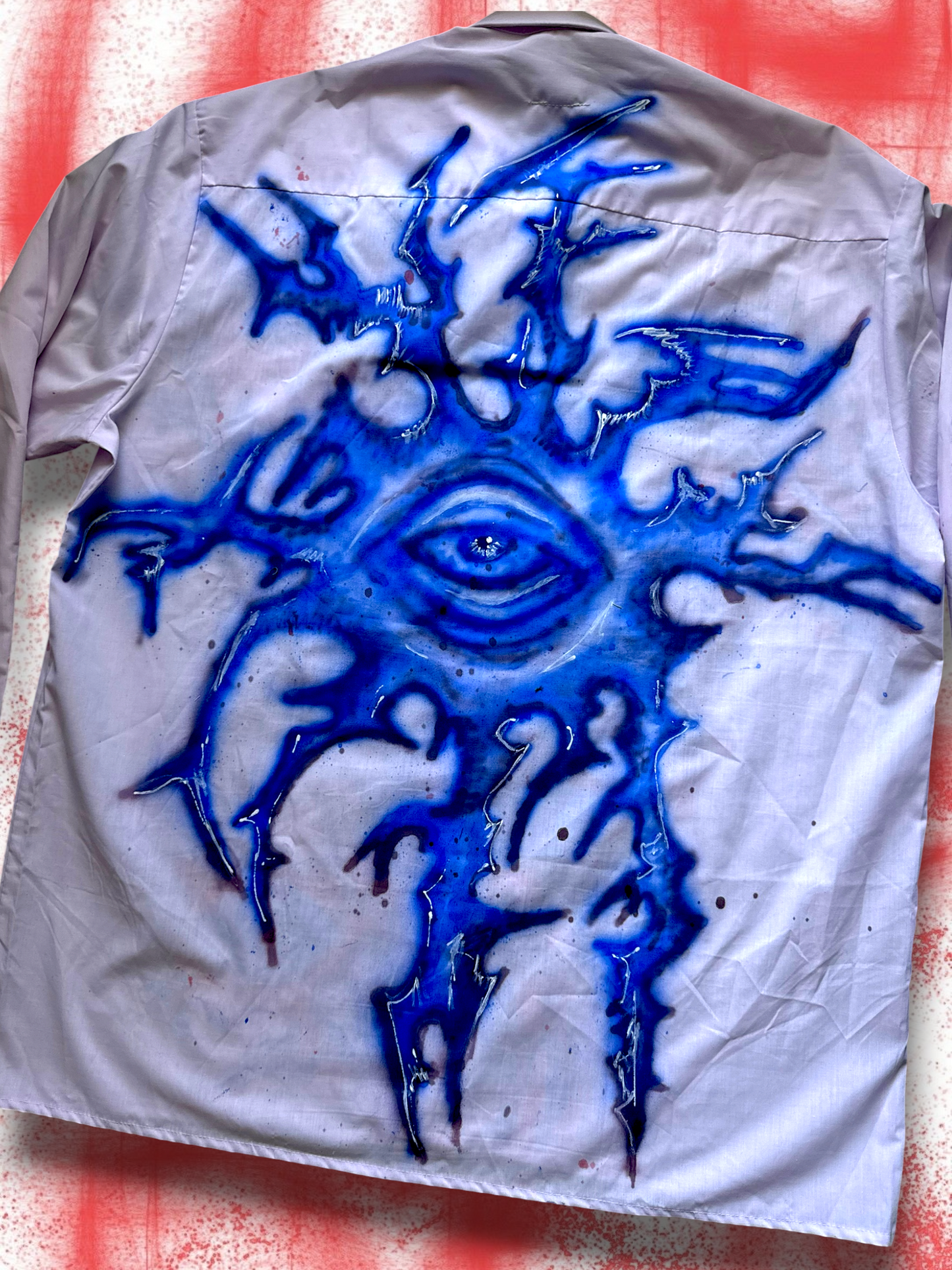 1/1 Painted lilac shirt