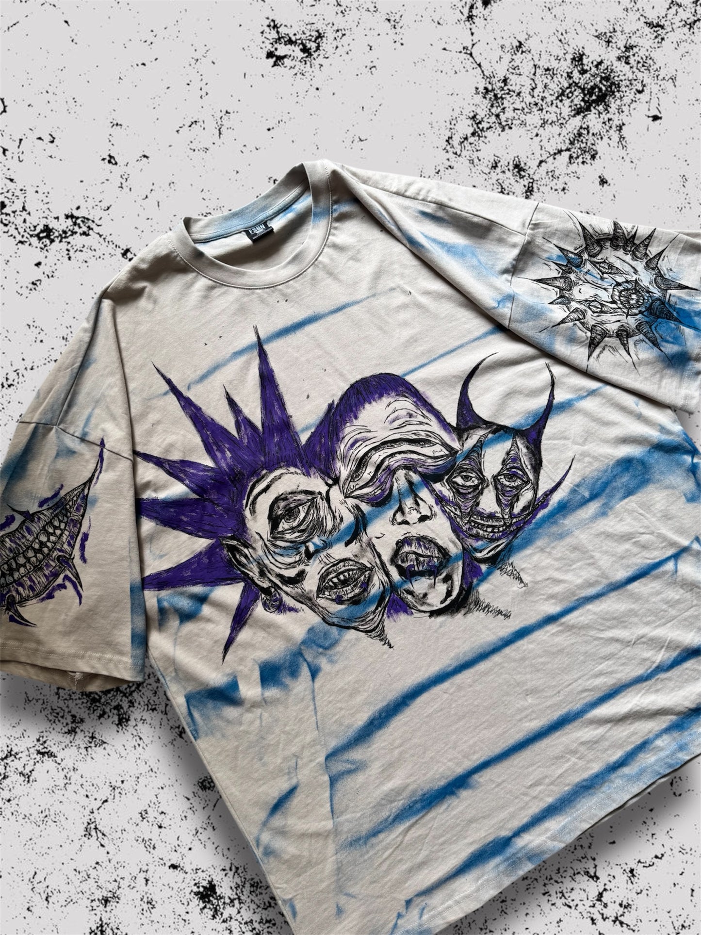 “Together” Hand painted T-shirt