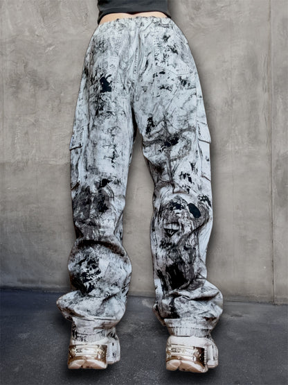 1/1 upcycled white trousers