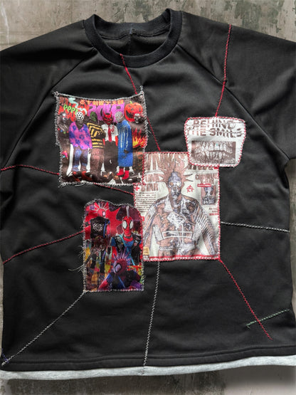 “Punk web” sweatshirt