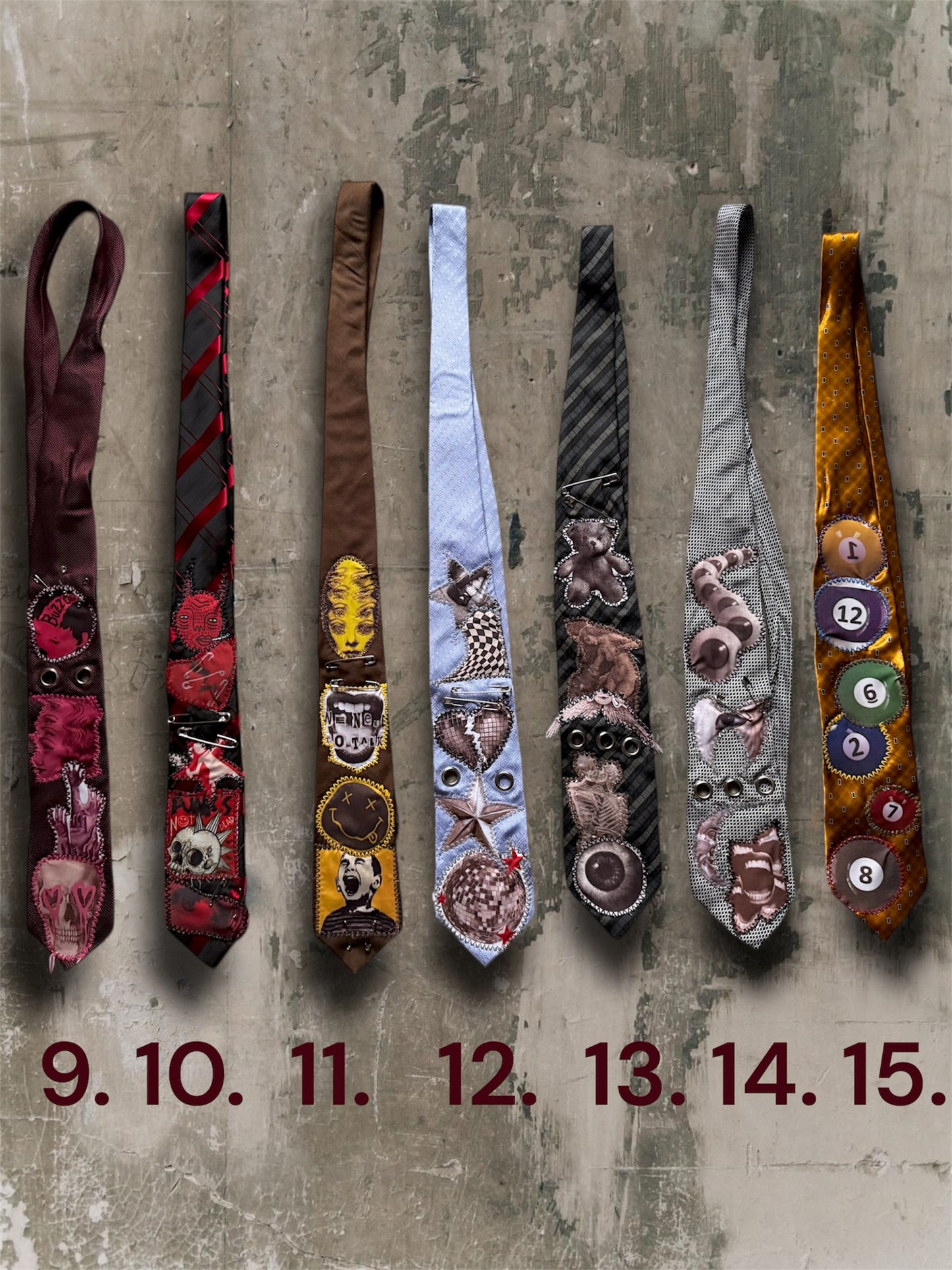 Punk ties 4th (15x)