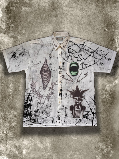 “Alien Bert” upcycled shirt