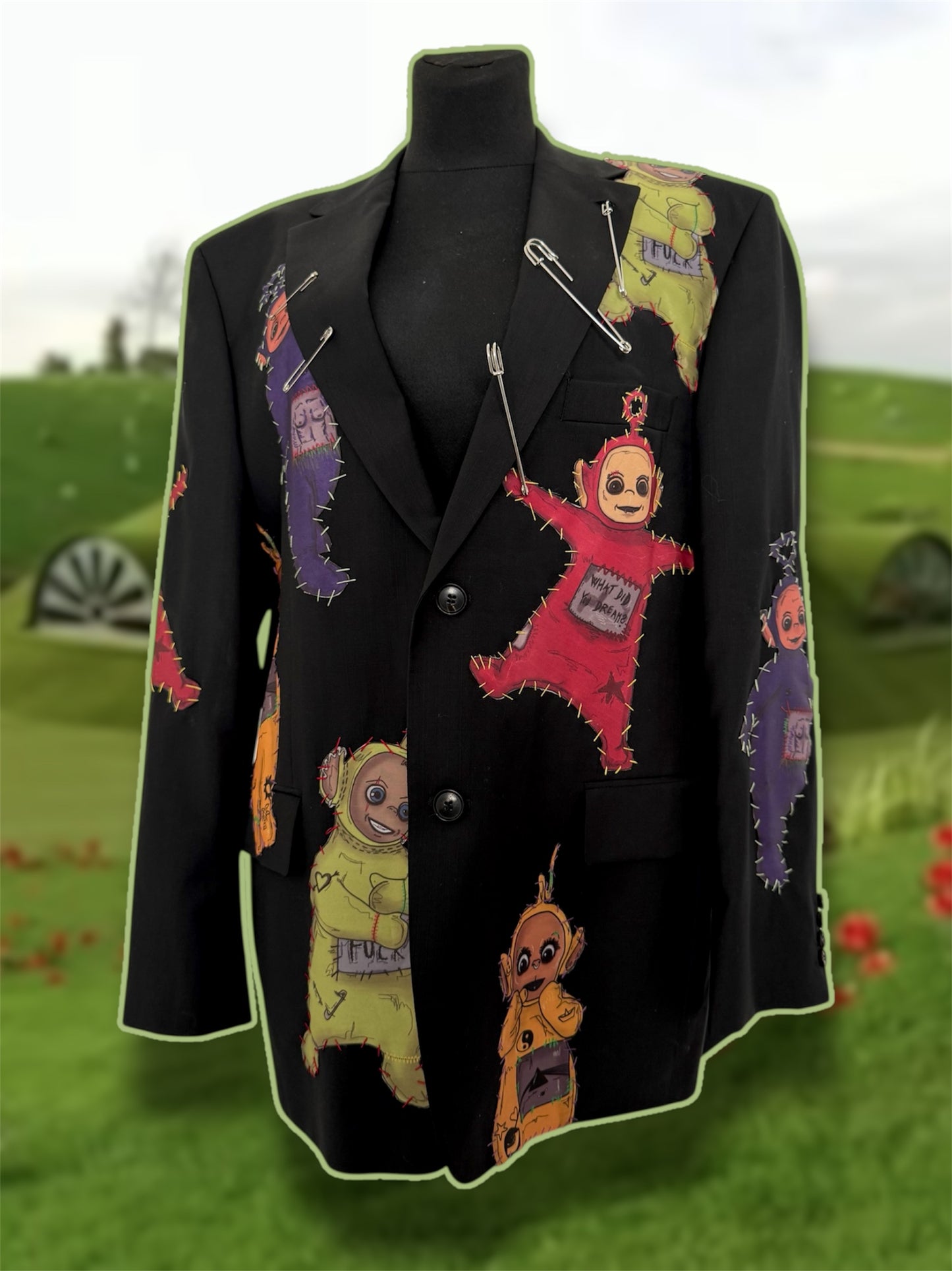 “Teletubbies” remade blazer