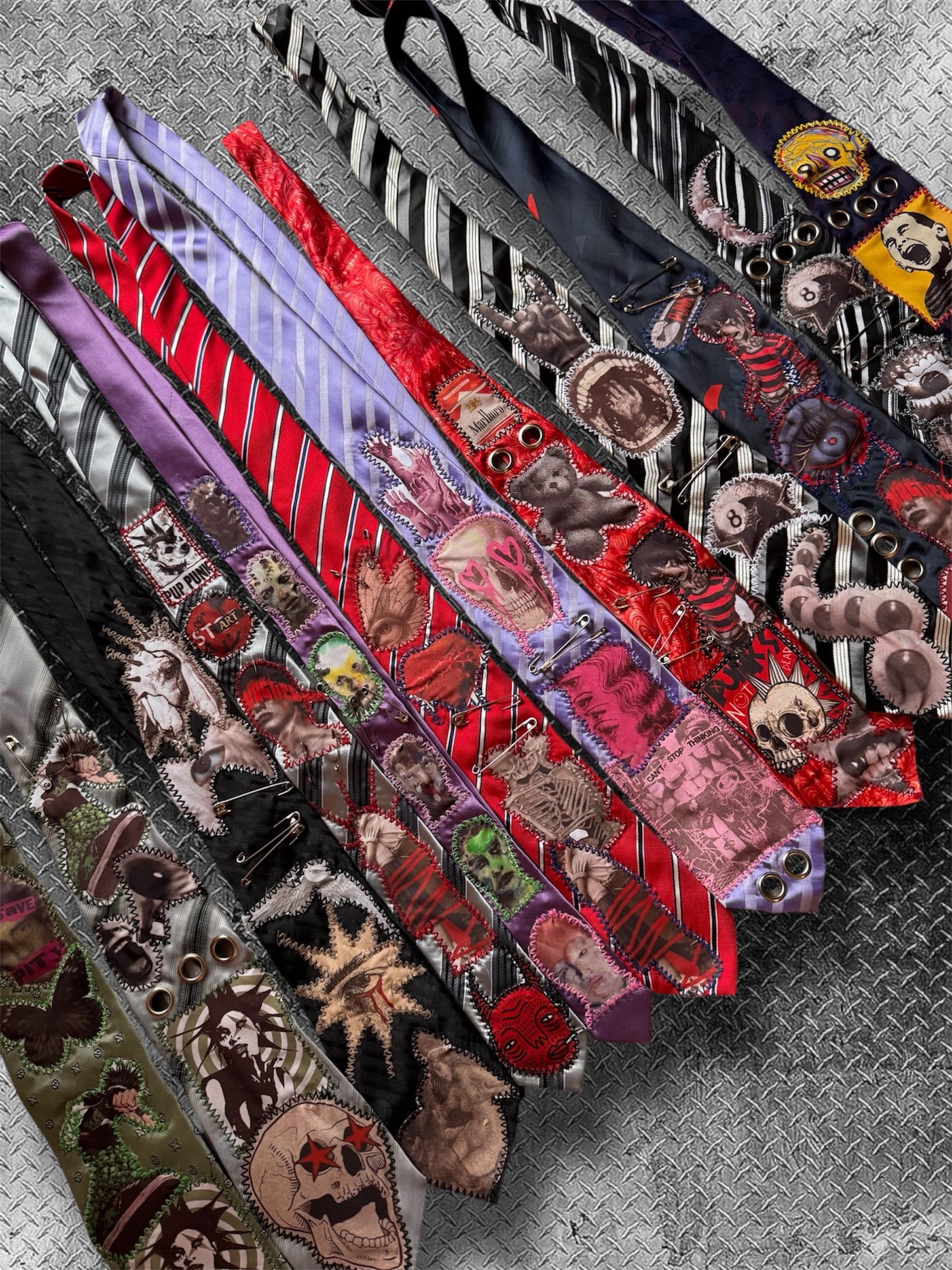 Punk ties 3rd (12x)