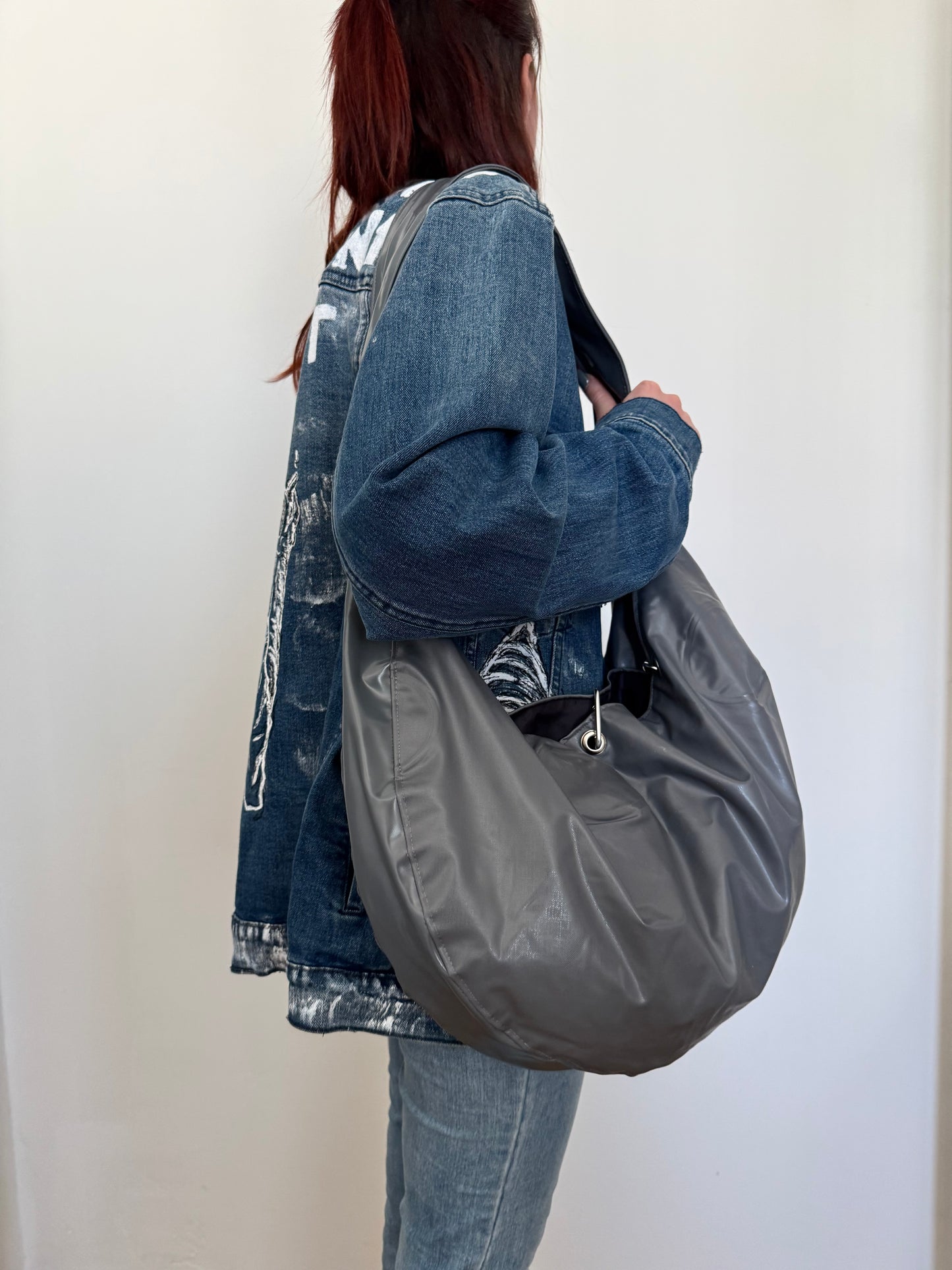 Grey large bag