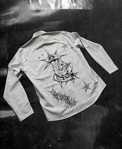 “EATING GOD” punk/alt style shirt